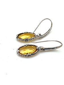 Pendientes de Citrino Bali, Joyería Artesanal con Piedras Preciosas, Regalo Elegante para Mujer, Proveedor Mayorista - Product Image 4