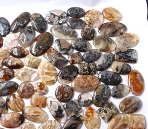 Vente en gros 100% naturel Tukish Agate bâton Cabochon pierre Turquie Agate cristal pour la fabrication de bijoux pierres précieuses en vrac compétitif - Product Image 3