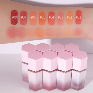 Long-Lasting Lightweight Liquid <b>Blush</b>, Waterproof Blendable Face Tint for Lips & Cheeks All-Day Wear - Product Image 1