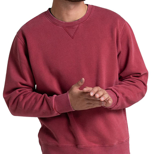 Fournisseur direct d'usine, sweat-shirt d'hiver pour homme, basiques personnalisés, coton mélangé, streetwear, respirant, imperméable, toucher doux - Product Image 1
