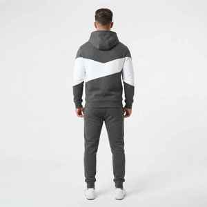 Conjunto Deportivo con Capucha para Hombre Hawkeye, Diseño Color Block, Sudadera Larga Informal con Cordón y Bolsillos Laterales, Ropa de Otoño - Product Image 2