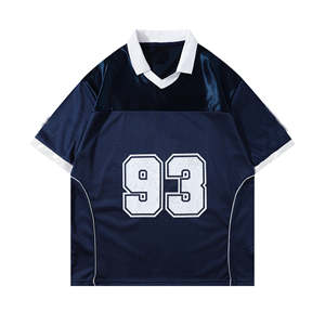 Camiseta Deportiva de Malla Transpirable de Poliéster para Hombre, de Alta Calidad, al por Mayor, para Fútbol - Product Image 3