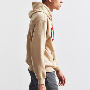 เสื้อฮู้ดดี้ปักลายเชนิลล์ผ้าฝ้ายแท้ 100% สำหรับผู้ชาย ปรับแต่งโลโก้ได้ พิมพ์ลายสำหรับฤดูใบไม้ร่วงและฤดูหนาว - Product Image 1