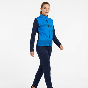 Men's Color Tracksuit Full Sleeve Zipper Stand Collar Sporty Style Autumn Wear Regular Fit 100 <b>Polyester</b> Material - Product Image 3