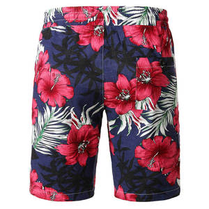 Quick Dry Hawaiian Swim Trunks Men Tropical Floral Beach Shorts Elastic Drawstring Mesh L Sublimation Printing Compression <b>Boxer</b> - Product Image 2