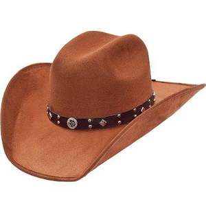 Sombrero Vaquero de Cuero Genuino, Hecho a Mano, Estilo Occidental Vintage, para Actividades al Aire Libre y Uso Casual - Product Image 3