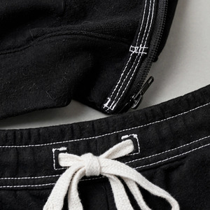 Wholesale Summer women's Casual Shorts <b>Set</b> Plain Color Solid 100% Cotton Quick Dry Knitted Pocket Customized Logo <b>Twin</b> <b>Set</b> - Product Image 5