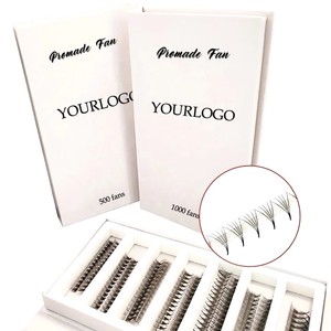 ขนตาปลอมแบบพัดสำเร็จรูปคุณภาพสูง ความเร็วสูงพิเศษ C/CC/D/DD/M/L ขนสังเคราะห์นุ่ม น้ำหนักเบา เพิ่มวอลลุ่มได้อย่างรวดเร็ว ขายส่ง - Product Image 6