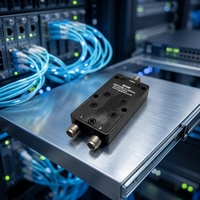 Diviseur de puissance RF 1 à 2 sur mesure d'usine OEM 2GHz-18GHz, faible VSWR ≤1.3, excellente balance de phase ±3 °   pour les systèmes radar 5G