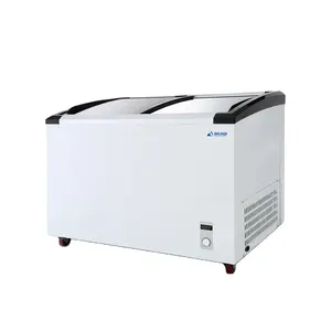 Congelatore mini petto frigo vetrina display mini solare frigoriferi e congelatori piccolo commercio all'ingrosso prezzo compressore prezzi alimentato