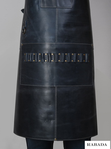 Sangles en cuir multifonctions personnalisées Tablier de barbier imperméable en toile pour barbecue, café, outil de travail avec poche - Product Image 4