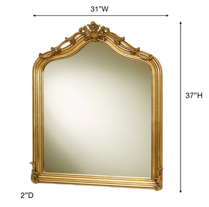 Miroir mural en aluminium de qualité supérieure à prix raisonnable, cadre design, accent contemporain haut de gamme pour la maison, le salon et la chambre. - Product Image 2