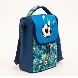 New style leisure and fashion <b>football</b> student <b>lunch</b> cooler <b>bag</b> - Product Image 2