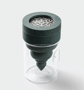 Quemador de incienso de madera multicolor de diseño moderno, soporte de incienso de madera de forma redonda, Eid Ramadán regalos de boda, patrón de planta - Product Image 3