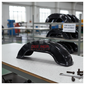 Pièces détachées automobiles en stock usine : Garde-boue de pneu pour Bajaj Auto Rickshaw 5.0, qualité OEM, pièce de rechange - Product Image 2