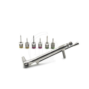 Llave de Trinquete Manual para Implantes Dentales, Precio Razonable, Acero Inoxidable, Certificación CE, Herramienta Quirúrgica Reutilizable para Implantes Dentales - Product Image 5
