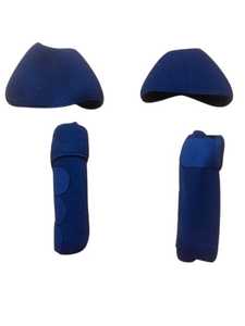 Bottes pour chevaux en néoprène de qualité supérieure, tissu polaire pour un confort et une protection améliorés, couleur personnalisée SADAF SADDLERY SS-NB-O22 - Product Image 4
