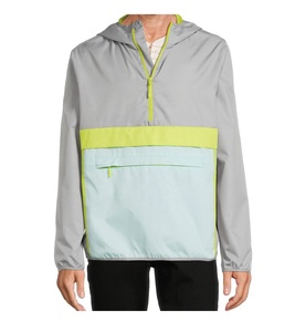 Veste coupe-vent décontractée pour homme, imperméable, respirante, légère, à capuche, avec logo personnalisé, veste coupe-vent pour homme - Product Image 3
