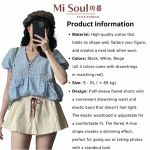 Women Plus Size Skirt Set Cotton A <b>Line</b> Design Breathable Casual Summer Skirts OEM Custom Label - Product Image 3
