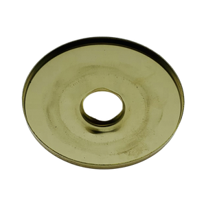 Supports à bride en laiton non revêtu personnalisés 5/8 \ "OD tuyau en cuivre poli fournitures de bain et de toilette pour salle de bain - Product Image 3