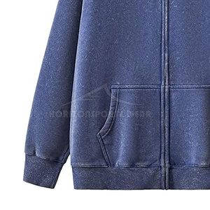Sweat-shirts à capuche décontractés pour hommes, 100 % coton, séchage rapide, respirants, effet délavé, avec logo personnalisé, haute qualité, couleur unie, hiver - Product Image 6