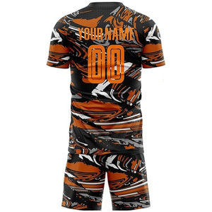 Maillot de football personnalisé vierge, tenue de sport complète pour junior, uniforme de football, maillot de foot, offre spéciale - Product Image 3