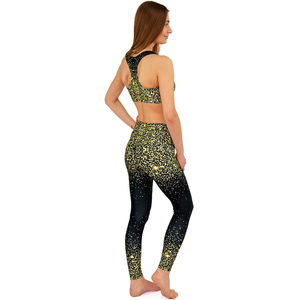 Conjunto de Yoga para Mujer, 2 Piezas, con Logotipo Frontal, Alta Calidad, Ligero, Cintura Elástica, Varios Colores, Ropa Deportiva para Gimnasio y Fitness - Product Image 2