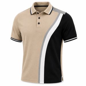 Chemise noire à manches courtes pour homme, tissu jersey respirant, style décontracté, ODM - Product Image 3
