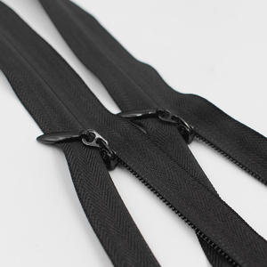 Fermeture éclair invisible en résine à glissière auto-bloquante, sur mesure, durable, à extrémité ouverte, pour vêtements - Product Image 6