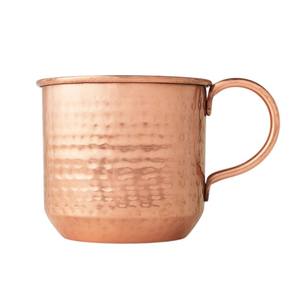 Juego de 4 Tazas de Cobre Martillado Hechas a Mano con Diseño Elegante, Asas de Latón, Ecológicas, para Cerveza, Bodas, Fiestas, Uso en el Hogar o Bar - Product Image 2