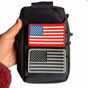 Emblemas de Banderas de Rusia, Polonia, Alemania, Italia, España, Francia, Insignias para Mochilas, Parches Tácticos de PVC 3D con Gancho - Product Image 2