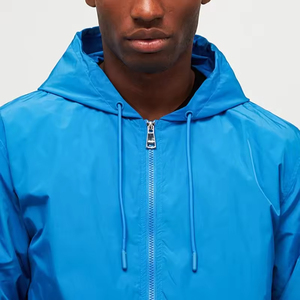 High Quality Customized <b>Men</b> Soft Shell Hiking <b>Jacket</b> Windproof Breathable Quick Dry Nylon with Zipper and Logo for Winter <b>Summer</b> - Product Image 5