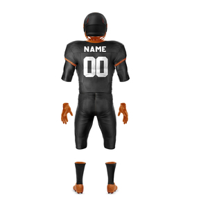 Uniforme de fútbol americano sublimado al por mayor para hombre, logotipo personalizado, transpirable, de secado rápido, conjunto deportivo de élite para partidos, al por mayor - Product Image 2