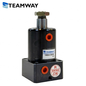 กระบอกไฮดรอลิกแบบหมุน TEAMWAY THS32-CW-90 สำหรับงานหนัก ใช้กับแท่นจับยึด CNC - Product Image 2