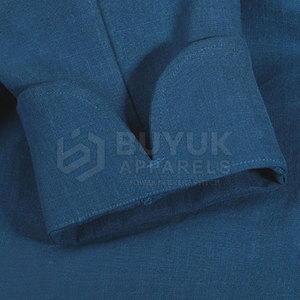 เสื้อเชฟครัว ป้องกันรอยยับ ระบายอากาศได้ดี ผลิตจากโพลีเอสเตอร์/คอตตอนถัก แขนยาว อุปกรณ์ทำงานระดับมืออาชีพ - Product Image 5