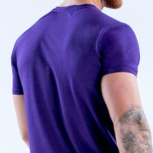 Camisetas Deportivas para Hombre con Cuello Redondo, Ajustadas, de Secado Rápido, Transpirables, para Entrenamiento y Running, con Impresión de Logotipo de Marca Personalizada - Product Image 3