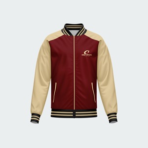 Chaqueta Bomber Deportiva de Satén con Logotipo Personalizado, Chaqueta Universitaria de Béisbol, Chaqueta Varsity Hip Hop de Satén para Hombre - Product Image 5