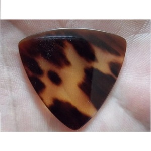 Plectre de guitare durable en celluloïd et corne de buffle, poli naturellement, pour guitare acoustique/électrique - Product Image 3