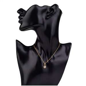 Colgante Solitario de Diamante Cultivado en Laboratorio con Corte Brillante Hexagonal, Oro Sólido de 10k, 14k, 18k, Claridad E, VVS, Engaste en Bisel, Joyería Fina - Product Image 5