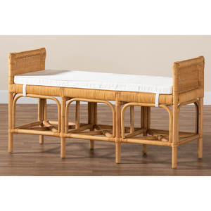 Banco de Patio de Ratán DreamCraft Vietnam - Product Image 1