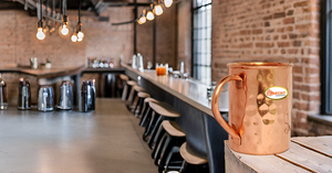 Copper Water <b>Cup</b> Heat resistant <b>Reusable</b> Bpa Free Portable Metal Tumbler with Handle Moscow Mule Beer Copper Mug New Creative - Product Image 2