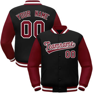 Wholesale Customized Men's Varsity Hoodie Sheep Winter Baseball <b>Coats</b> for Youth Teams Autumn Plus Size Letterman Bomber Jackets - Product Image 1