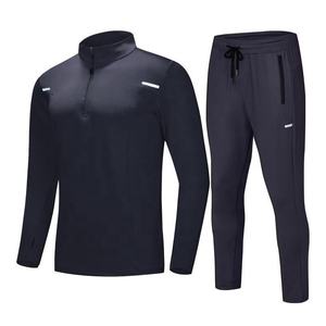 High Quality Custom Quick Dry Black <b>Winter</b> Sporty Men's Soccer <b>Jacket</b> & Football Tracksuits - Product Image 1