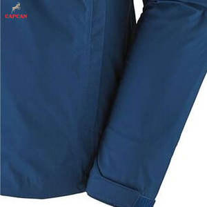 Chaqueta Impermeable de Lona con Capucha para Hombre, Venta Directa de Fábrica, Ligera, Ecológica, Informal para Invierno, con Logotipo Frontal, Marca Privada - Product Image 4