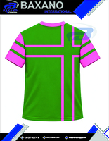 Alpha |   Kapa |   T-shirt personnalisé pour femmes Alpha Sorority, vert rose, lettres grecques brodées, style preppy, col rond, t-shirt décontracté