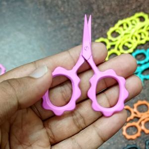 Nuevas Tijeras de Entresacar Pequeñas para Diestros, de Acero Inoxidable, con Punta Afilada y 30 Dientes, Mini Tijeras para Bordado de Girasoles y Cabello - Product Image 6