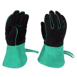 Guantes de Seguridad de Cuero Vacuno de Alta Calidad, Resistentes al Calor y las Llamas, con Protección para Soldadores - Product Image 6
