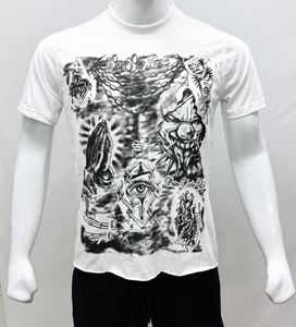 Premium Oversized Graphic T <b>Shirt</b> Men Vintage Streetwear <b>Y2K</b> Washed Cotton Tee Custom Print Hip Hop Casual Unisex Clothing - Product Image 2