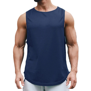 tank Top High Quality Sustainable Quick Dry <b>Machine</b> Wash Summer Wholesale Collection Men tank Top - Product Image 5