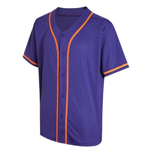 Uniforme de Béisbol Académico, Jersey de Moda, Poliéster, Diseño con Contraste Intenso, Kit de Equipo Personalizado, Doble Costura, Bordado con Nombre del Jugador - Product Image 2